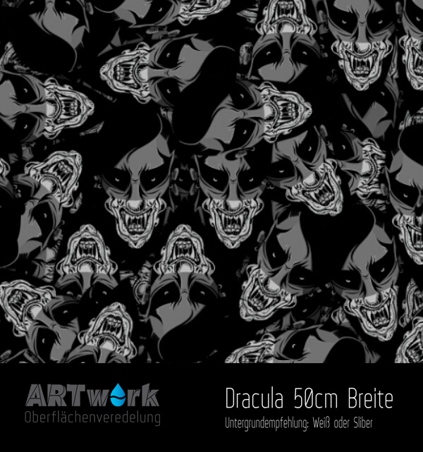WTD Folie Dracula 50cm Breite