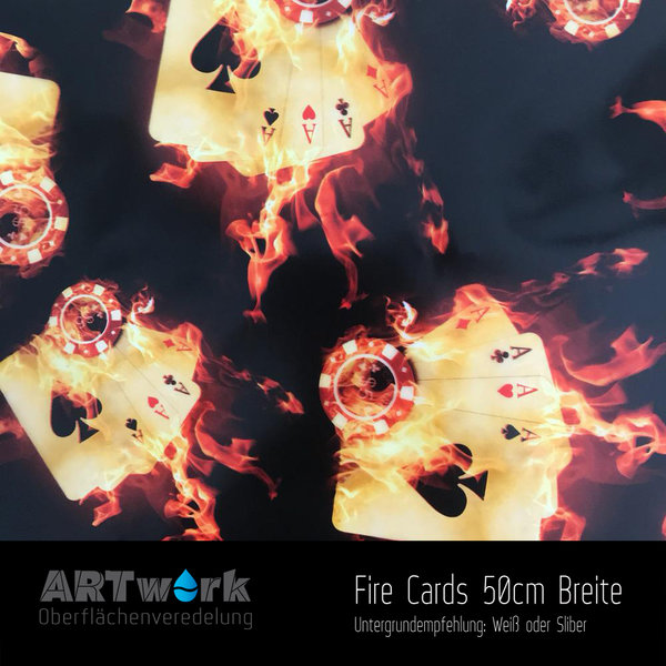 WTD Folie Fire Cards 50cm Breite