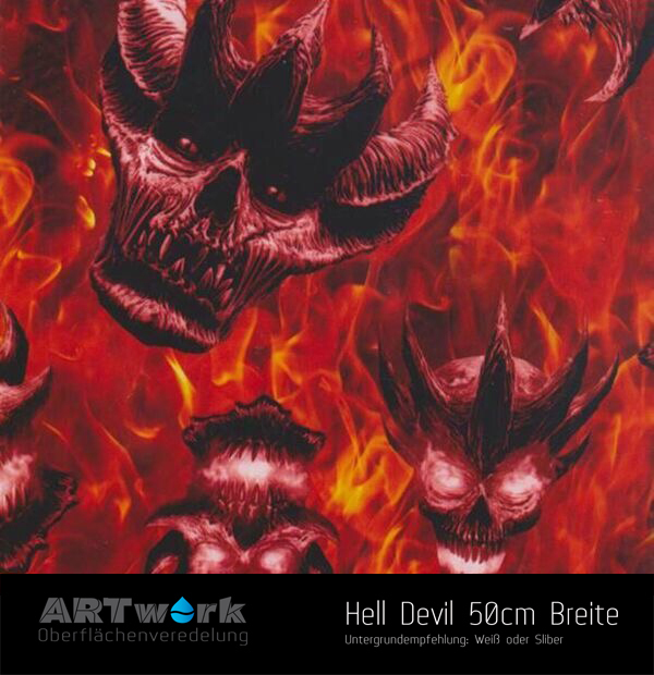 WTD Folie Hell Devil 50cm Breite