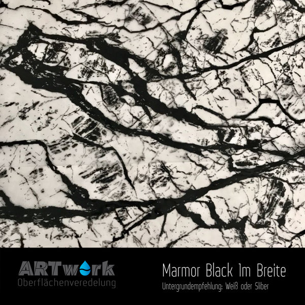 WTD Folie Marmor Black 1m Breite