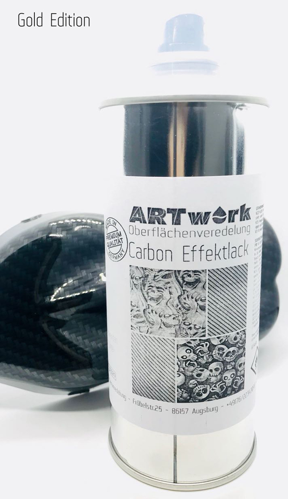 ARTwork Carbon Effektlack Gold Edition 400ml Spraydose